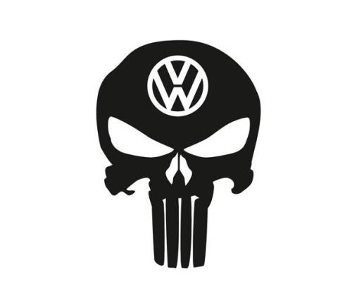 Volkswagen punisher dekal dekaler 2st