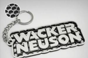 Wacker Neuson nyckelring nyckelhänge 3d