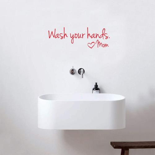 wash your hands mom dekaler