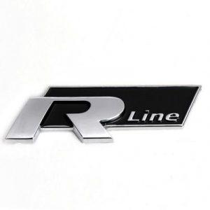 Volkswagen emblem R line Rline vw märke