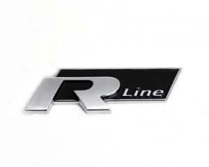 Volkswagen VW R line Rline logo emblem till bilen