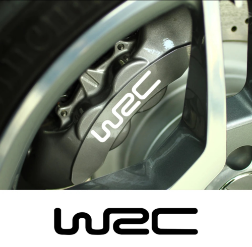 WRC bromsdekaler 6st stickers till bromsar