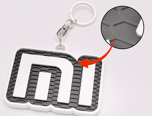 Xiaomi nyckelring nyckelhänge 3d design