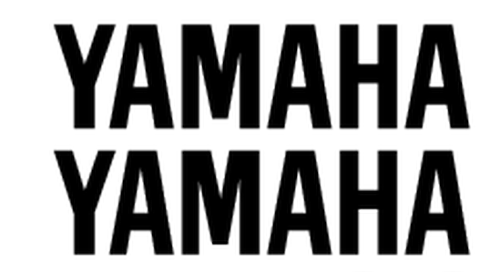 Yamaha dekaler 2st stickers märke värmetålig