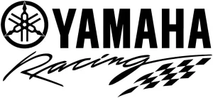 Yamaha Racing Dekaler MC Stickers. Flera färger 2st