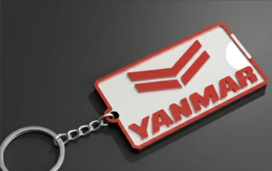 Yanmar logo nyckelring | 3D Nyckelhänge
