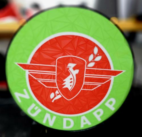 Zundapp logo nattlampa lampa LED