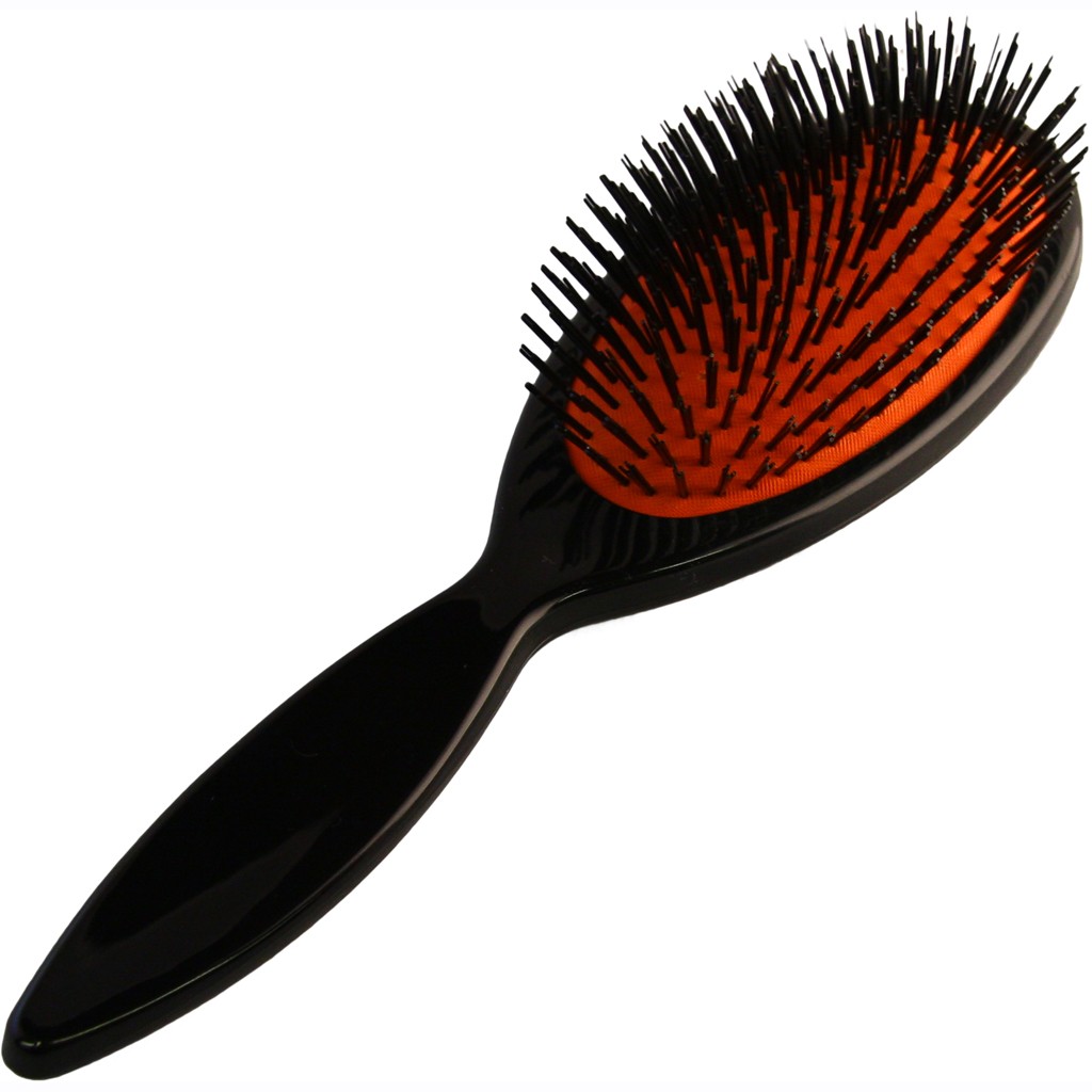 Oval extensionsborste