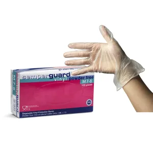 Vinylhandskar Opudrade