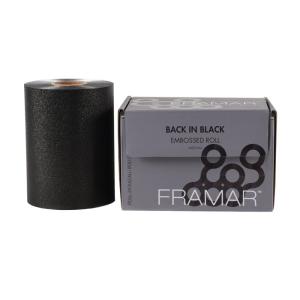 Framar Embossed Roll Medium Black