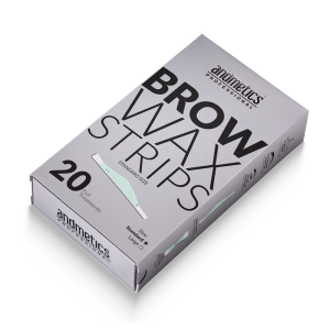 Andmetics Brow Wax Strips Standard