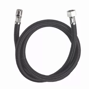 Black Nylon Flexibel slang 120 cm