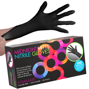 Midnight Mitts Nitrile Gloves