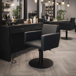 Gamma Bross Deep Black Chair