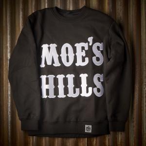 MOE’S HILLS BOBBER’S – COLLEGE SWEATER “FIND A REBEL -WHITE