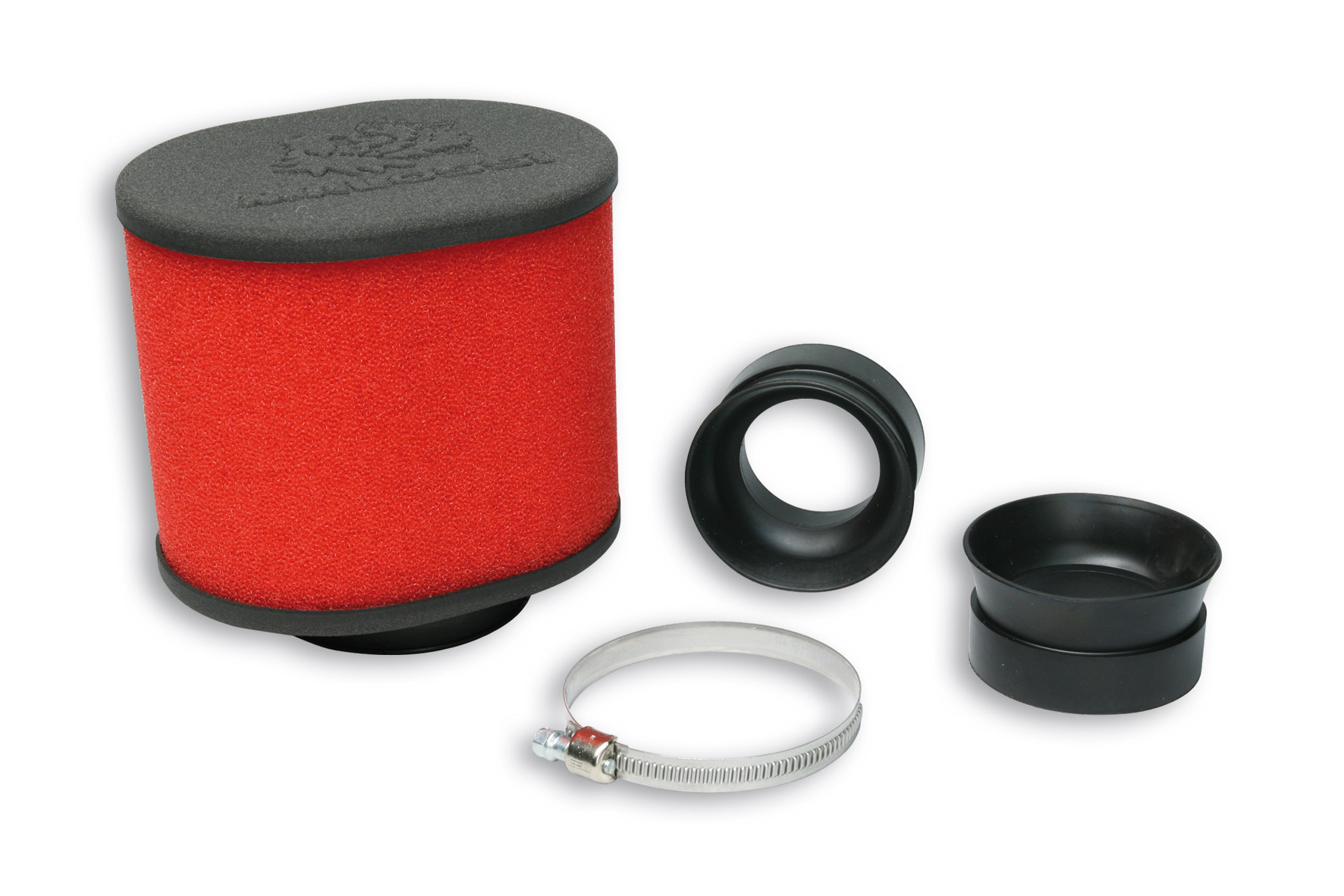 Malossi Luftfilter E15 42, 50, 58,5mm (Slangklämma)