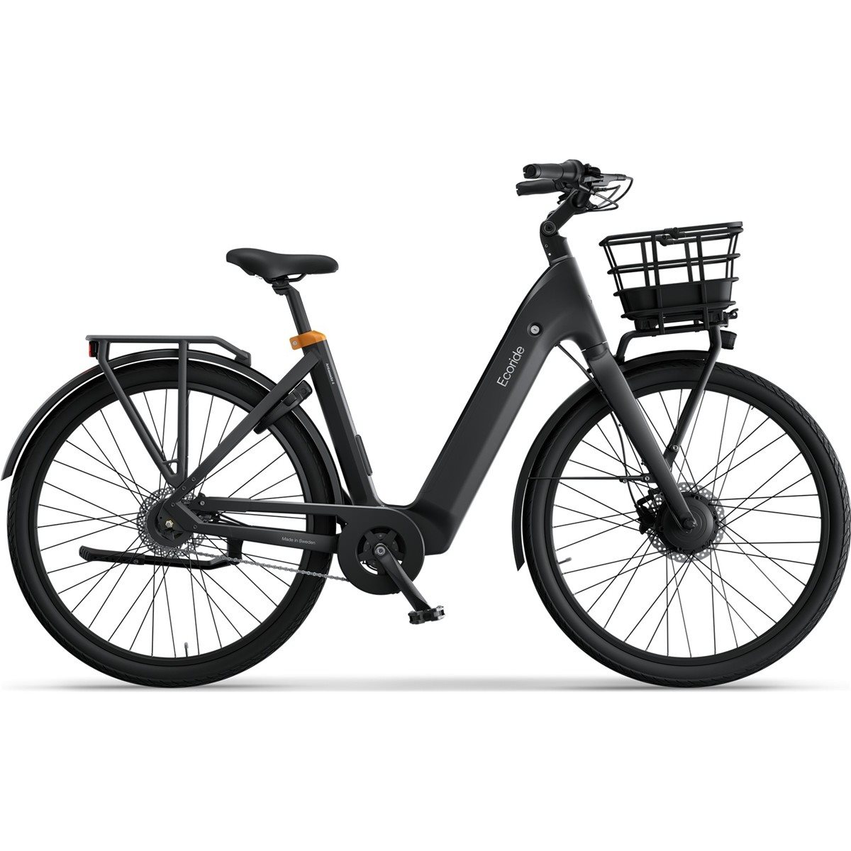 Elcykel Ecoride Ambassador 4 Navmotor, Kedja, Skivbroms