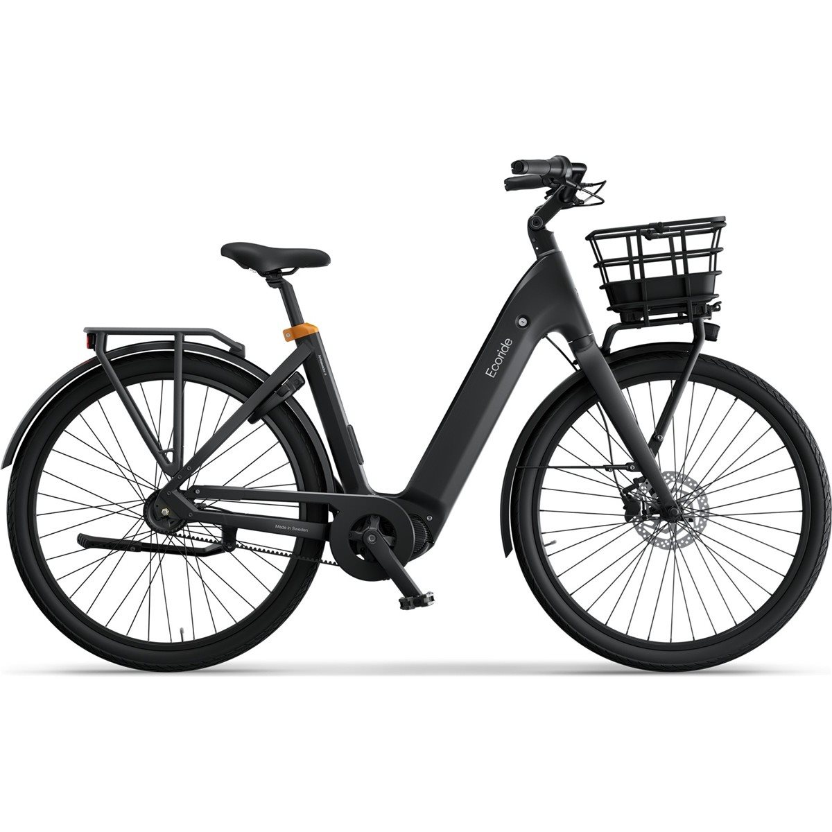 Elcykel Ecoride Ambassador 4 Mittmotor, Remdrift, Fotbroms
