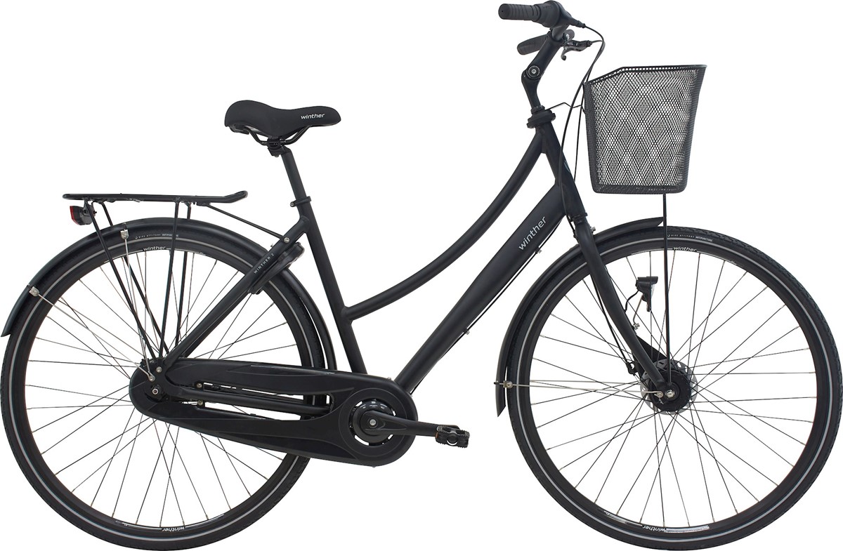 Winther 2 Dam 54 cm 7v Shimano Nexus fot matt svart