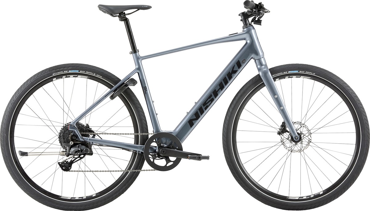 Nishiki Assist SL Herr 10vxl Granitgrå