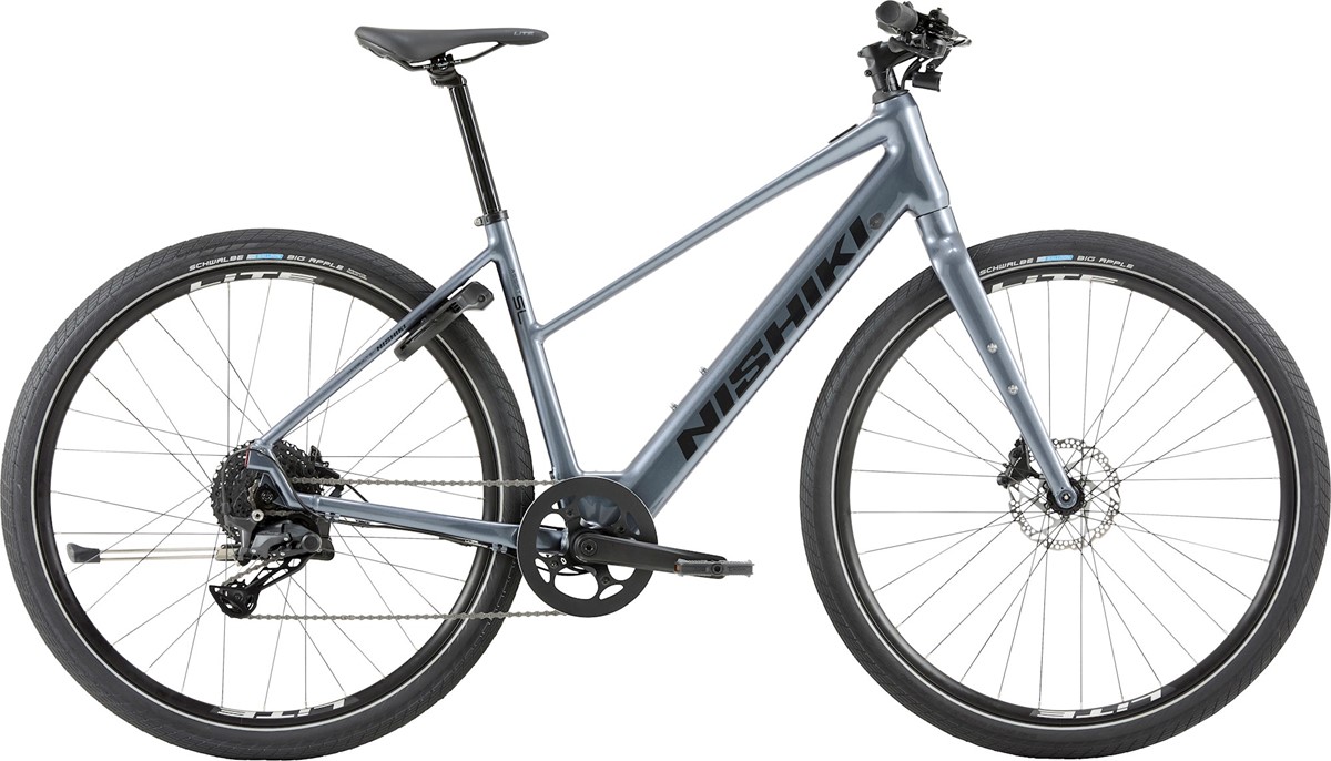 Nishiki Assist SL Dam 10vxl Granitgrå