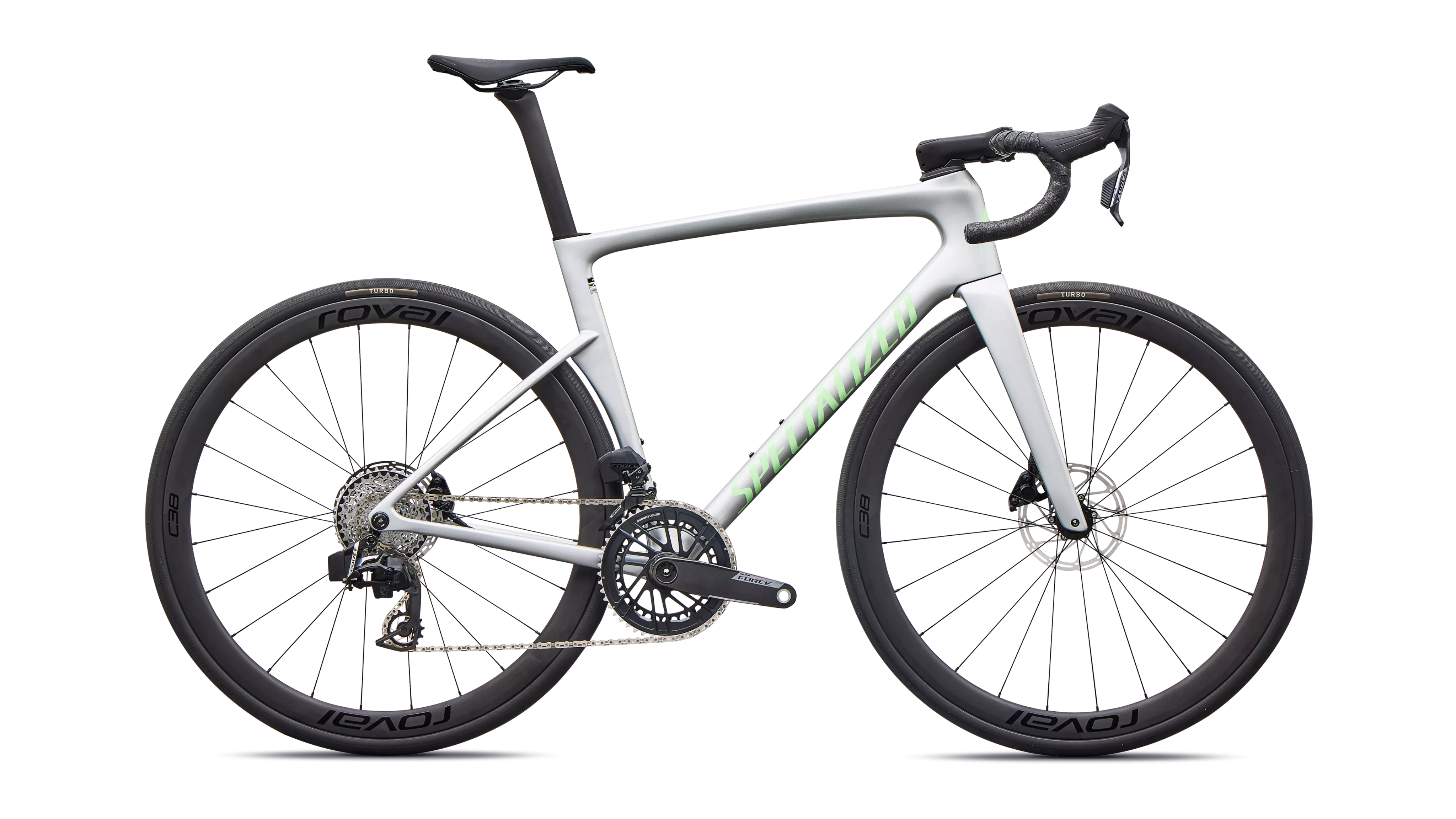Racercykel Specialized Tarmac SL9 Expert Gloss Silver Dust