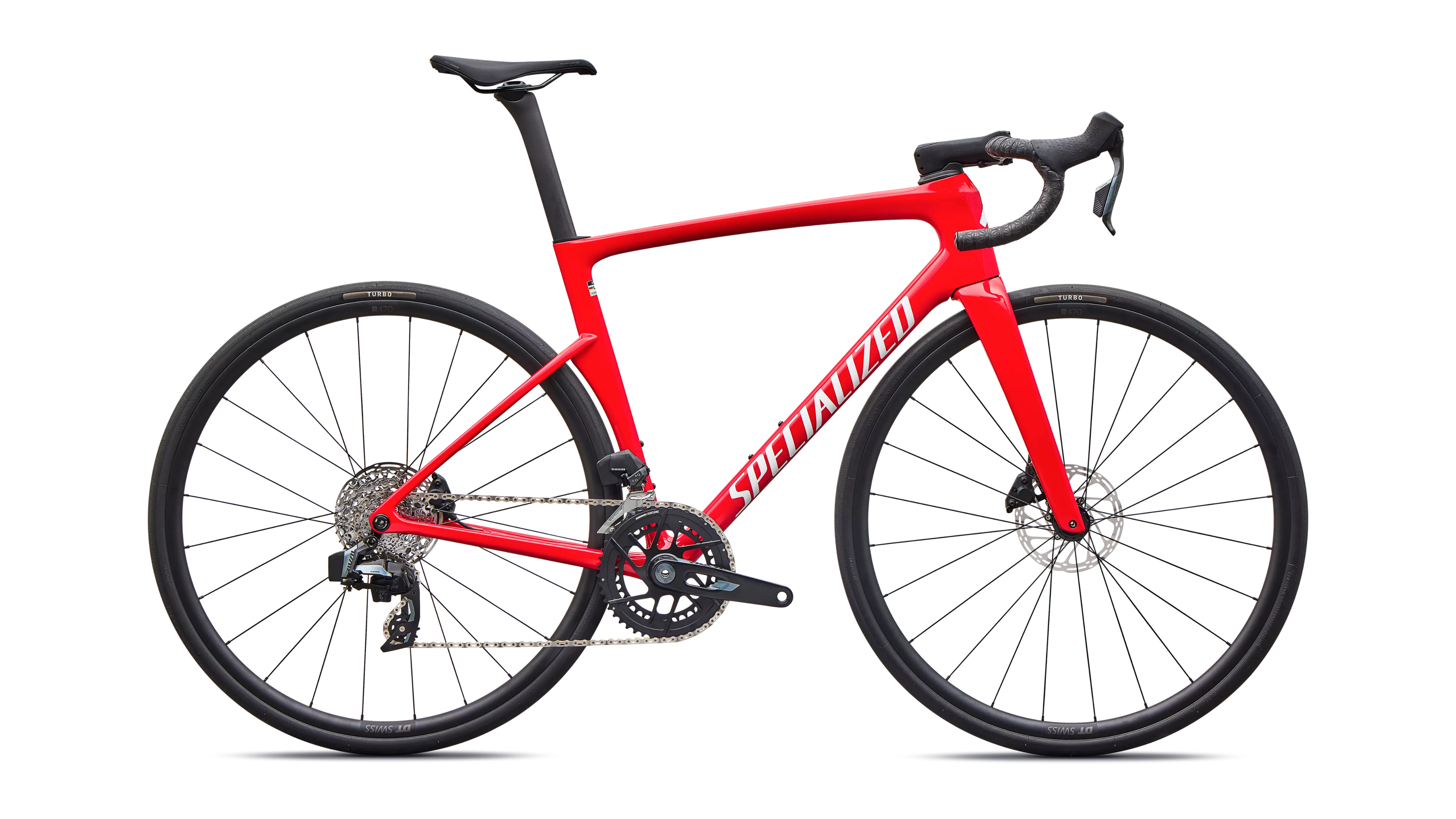 Racercykel Specialized Tarmac SL9 Comp Gloss Vivid Red/White