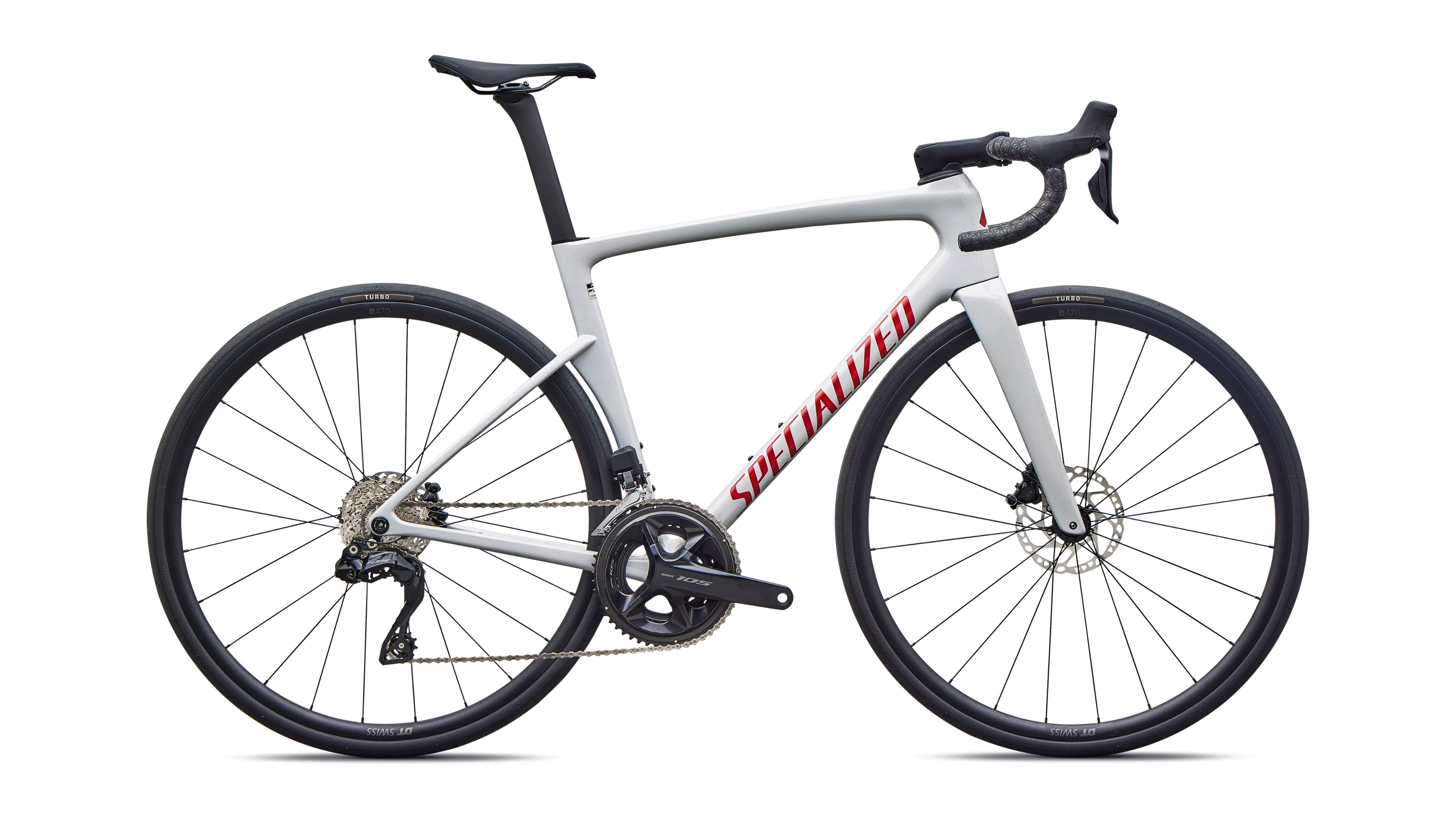Racercykel Specialized Tarmac SL9 Comp Gloss Dolomite Metallic