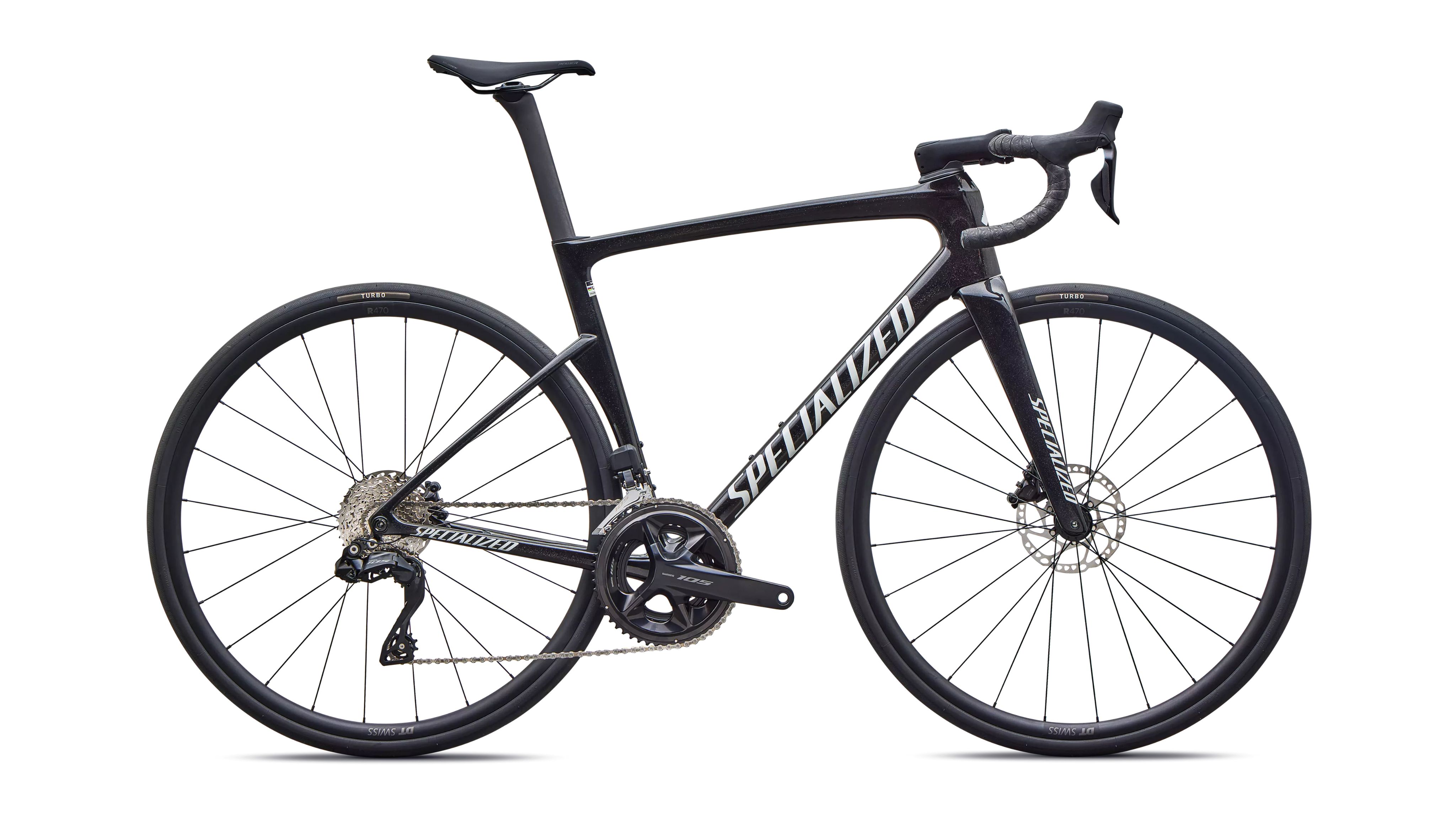 Racercykel Specialized Tarmac SL9 Comp Gloss Charcoal Tint