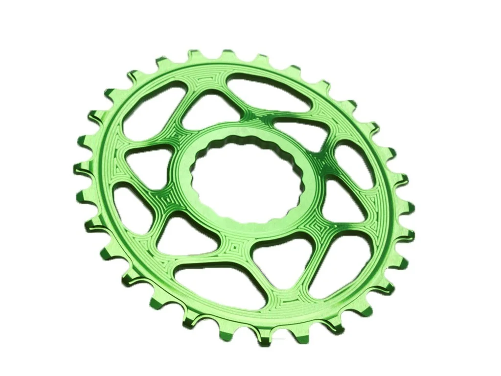 Absolute Black Chainring Singlespeed 36T Grön