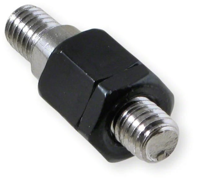 Adapter Spegelfäste 8mm x 8mm - Svart