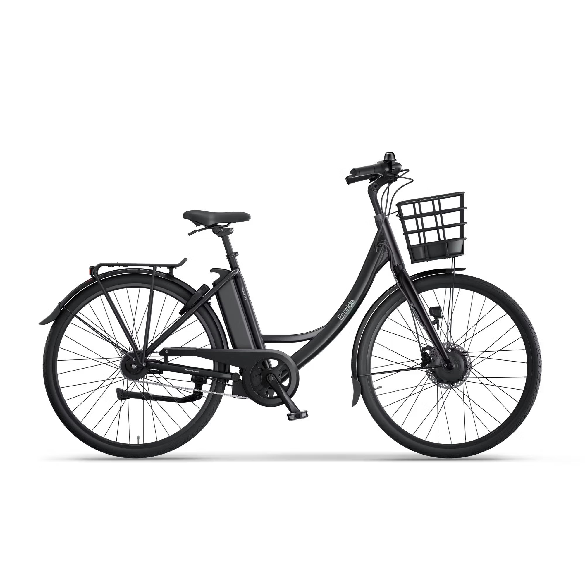 Elcykel Ecoride Ambassador 3 Navmotor, Kedja, Fotbroms