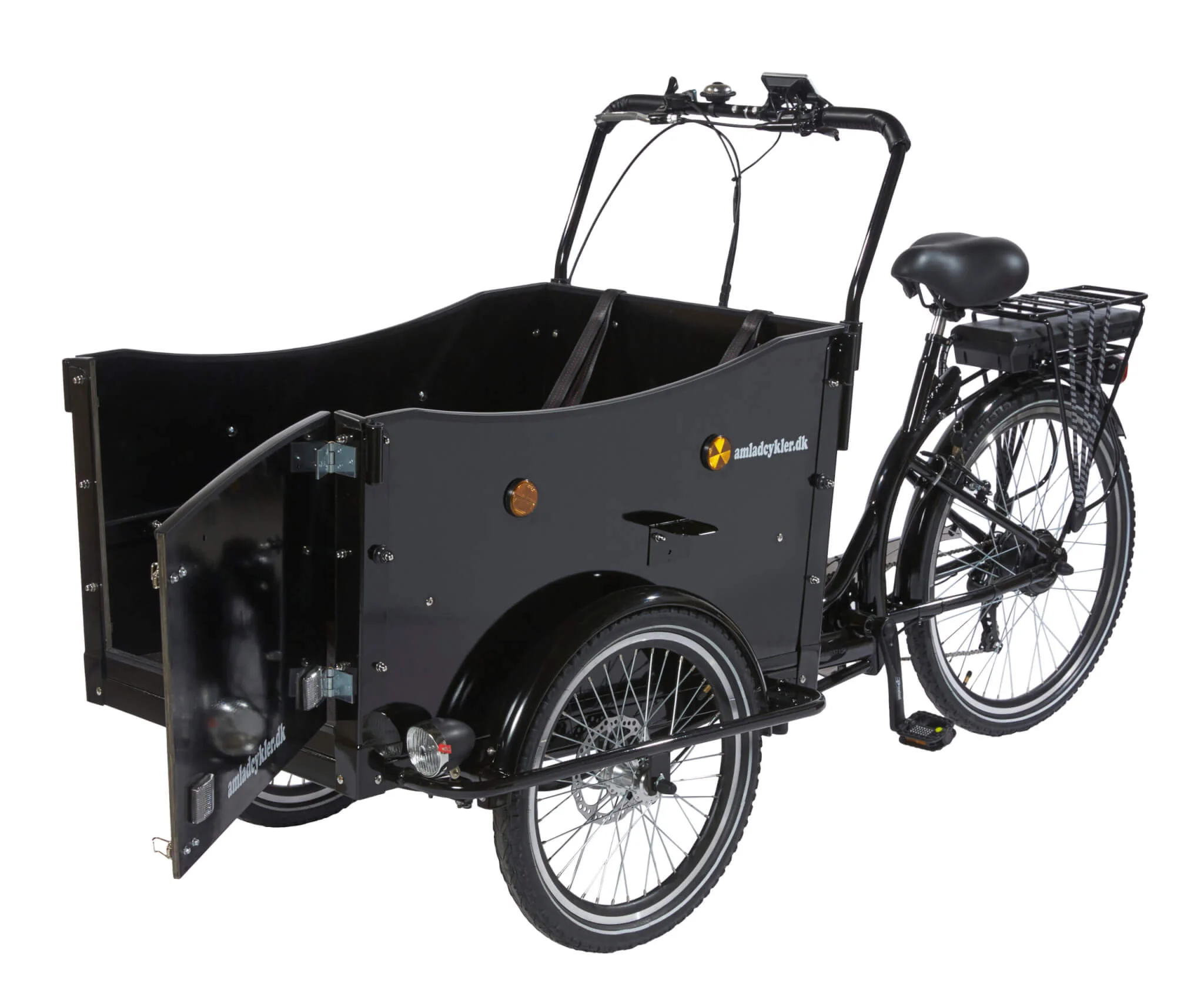 Lådcykel De Luxe Dog Sidolucka 100%