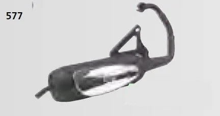 Avgassystem Sito Yamaha BWS