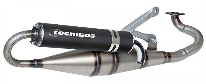 Avgassystem Tecnigas Next R GY6 50cc 4T – Sportrör utan strypning (139QMB)