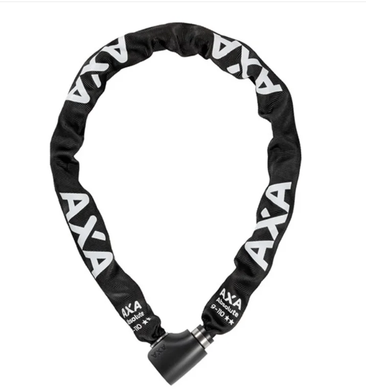 Kättinglås AXA Chain Absolute 9 110 cm Svart