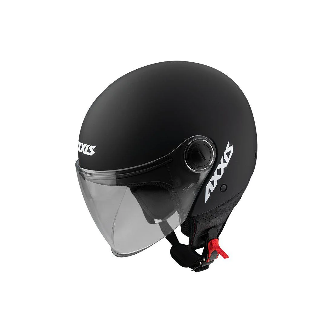Axxis Square Solid, jethjälm,  MattSvart