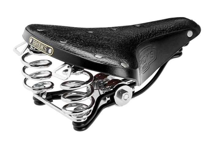 Cykelsadel Brooks B66 Short Dam Svart
