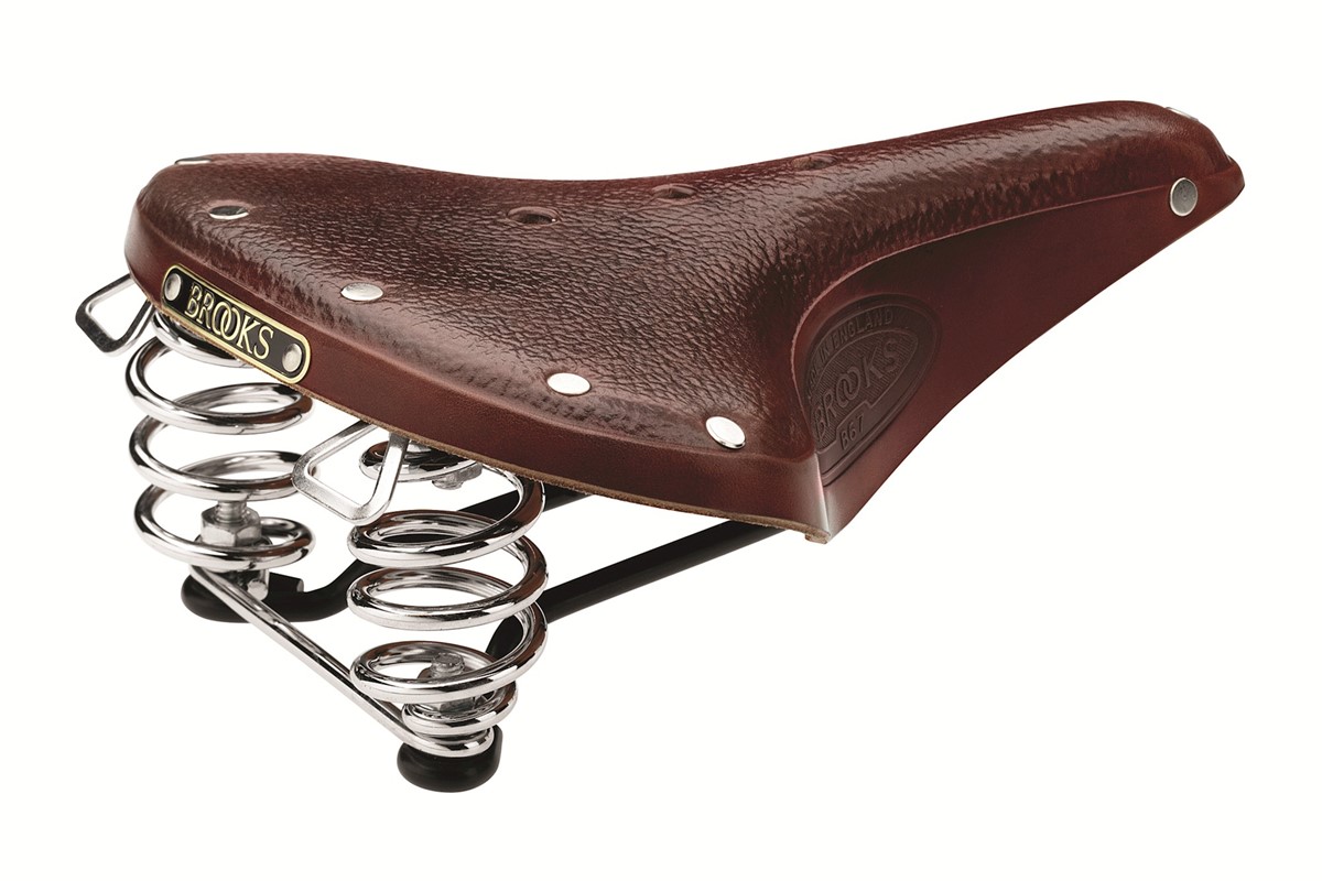 Cykelsadel Brooks B67 Herr Brun