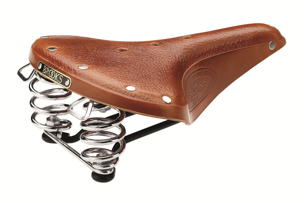 Cykelsadel Brooks B67 Herr Honey