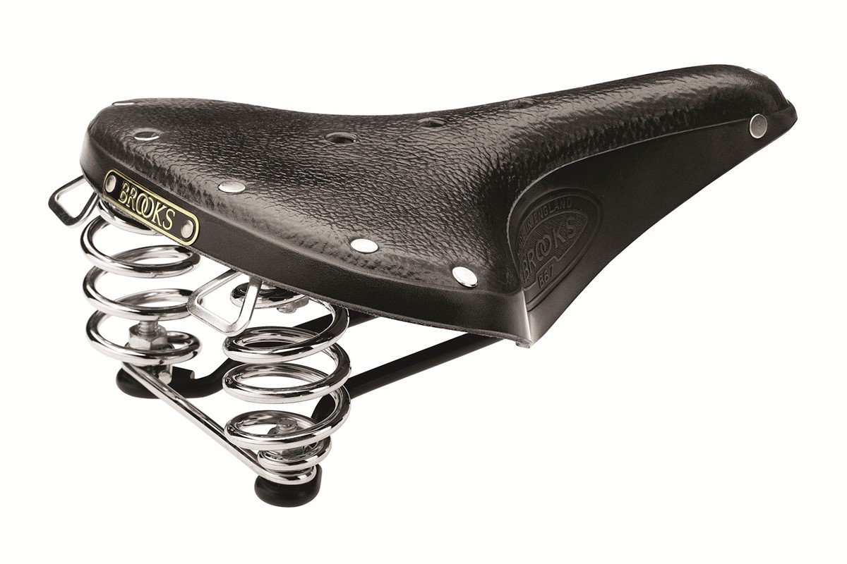 Cykelsadel Brooks B67 Herr Svart