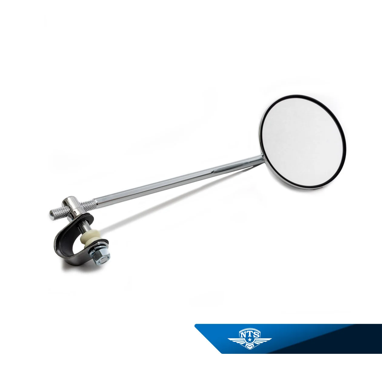 Backspegel 12 tum Rund med klämfäste Universal