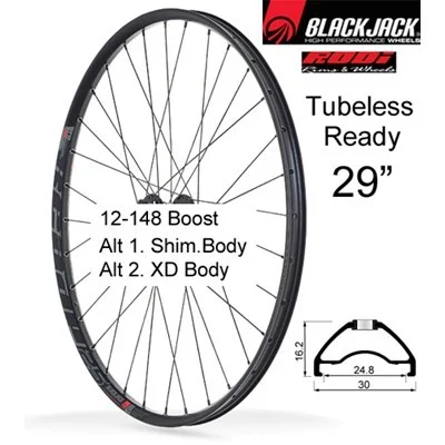 Bakhjul 29 tum TubelessReady