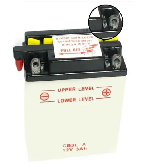 Batteri 12v - 3a, 98x54x111