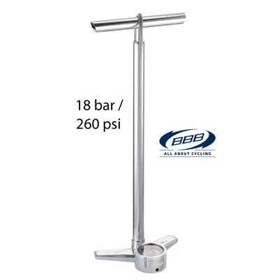 Cykelpump BBB AirBlaster Fotpump 70cm