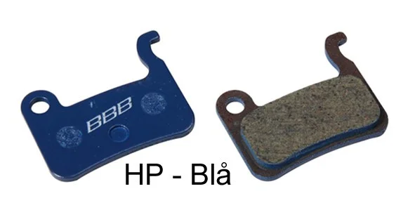 Skivbromsbelägg BBB DiscStop Shimano XTR, XT, LX