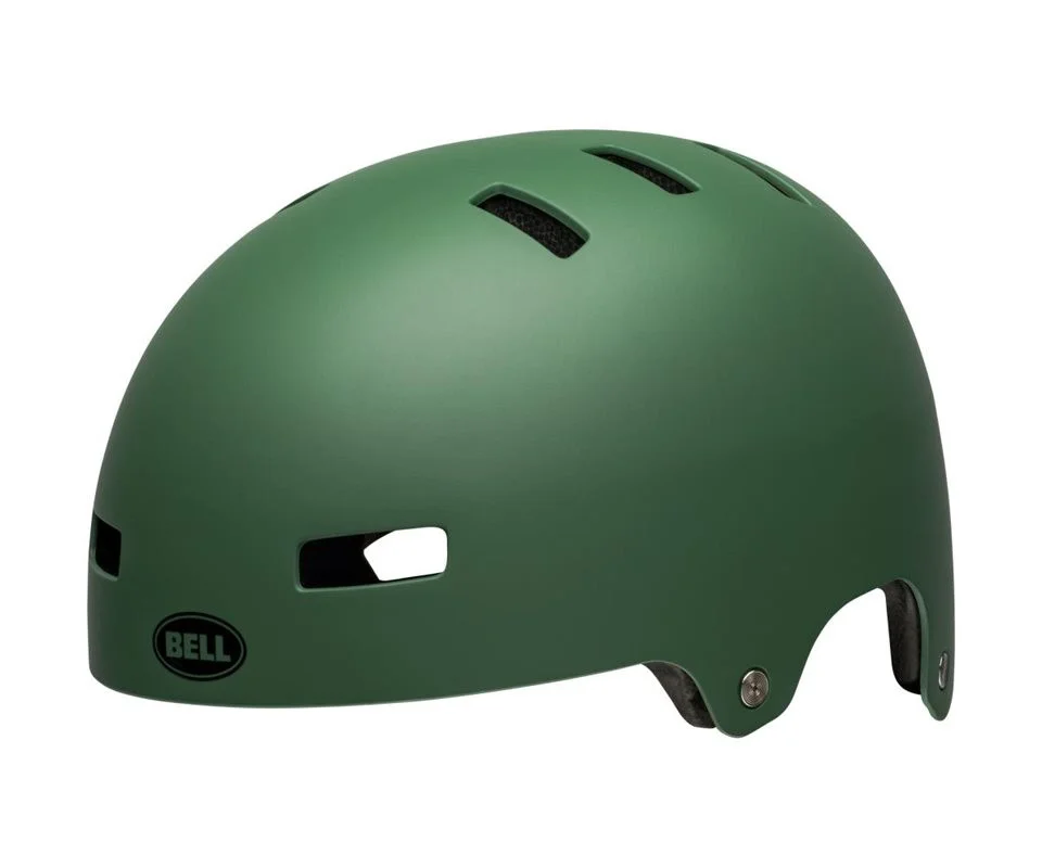 Cykelhjälm Bell Local Matt Grön M