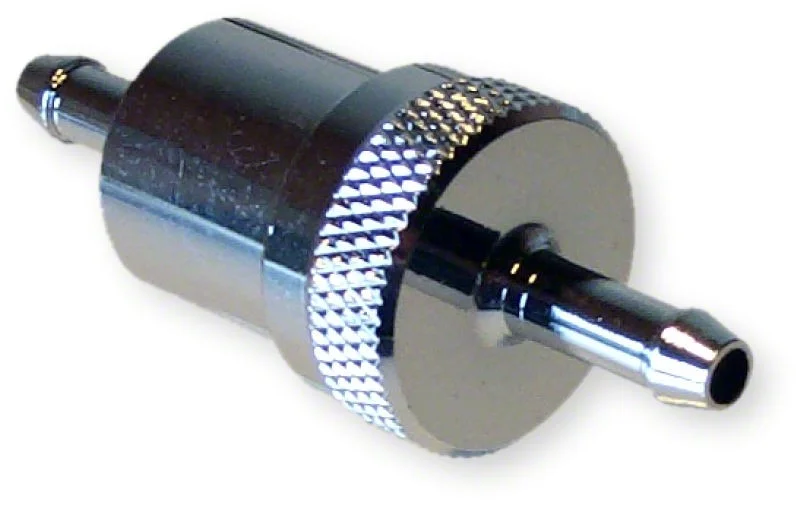 Bränslefilter Aluminum Stor - Krom