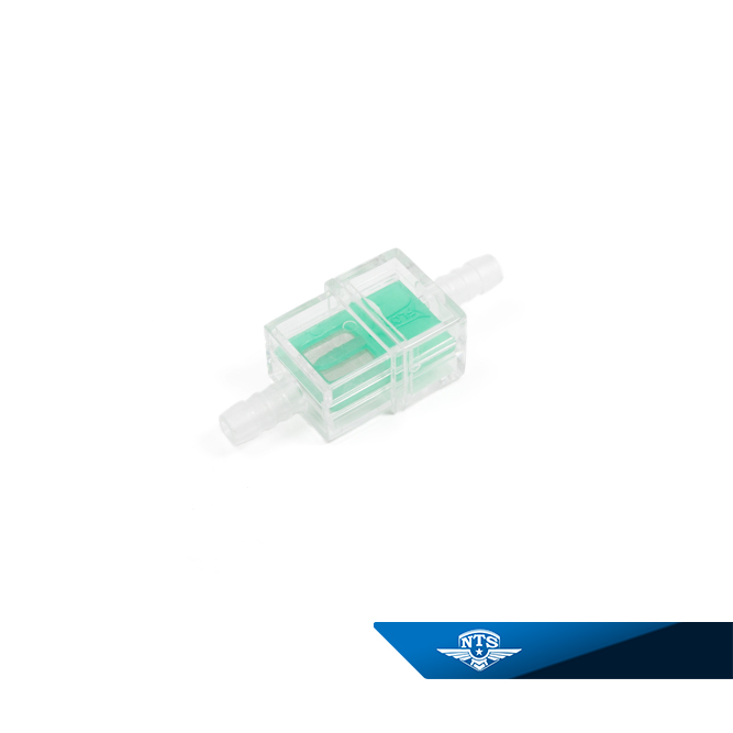 Bränslefilter/bensinfilter Made by NTS Grönt fyrkantigt