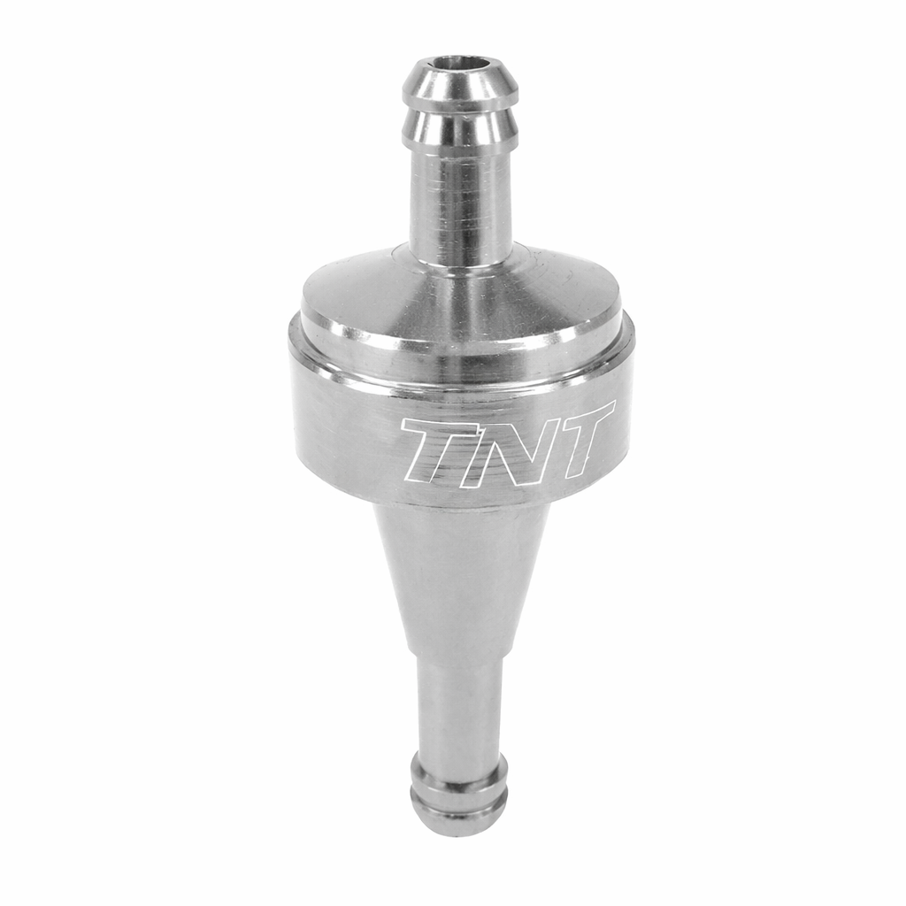 Bränslefilter/bensinfilter 6 mm CNC aluminium